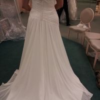 Final Dress Fitting.....not sure I like the bustle!?