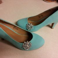 Look at my gorgeous wedding shoes!!!! Show me yours