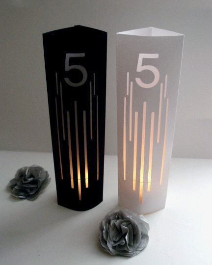 Unique table number ideas?