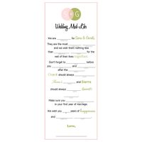 Wedding Mad Libs