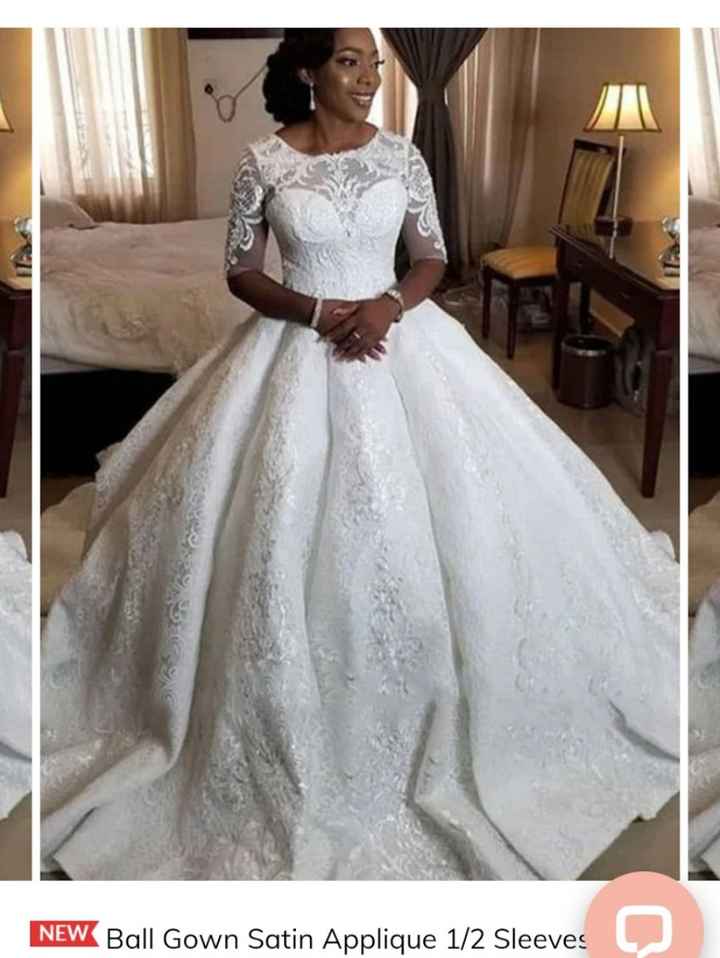 Wedding dress budget - 1