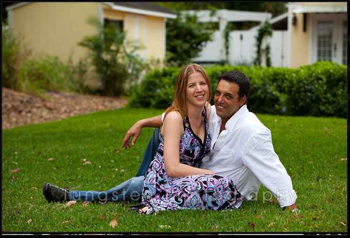 Which photo should I choose from the engagement shoot for the wedding? Help me pick