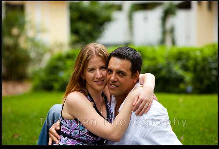 Which photo should I choose from the engagement shoot for the wedding? Help me pick