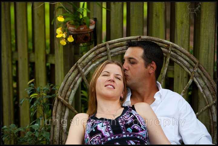 Which photo should I choose from the engagement shoot for the wedding? Help me pick