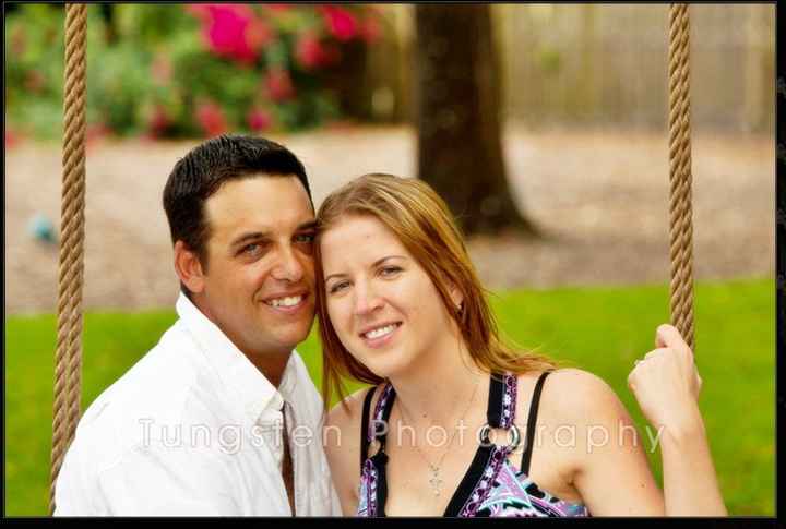 Which photo should I choose from the engagement shoot for the wedding? Help me pick