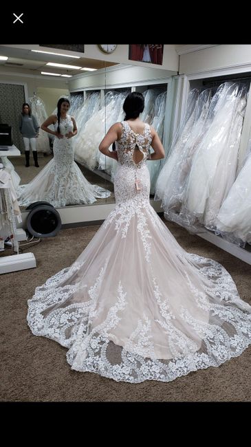 Changing your mind on your dress 3