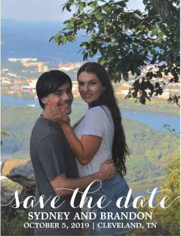 Our save-the-dates