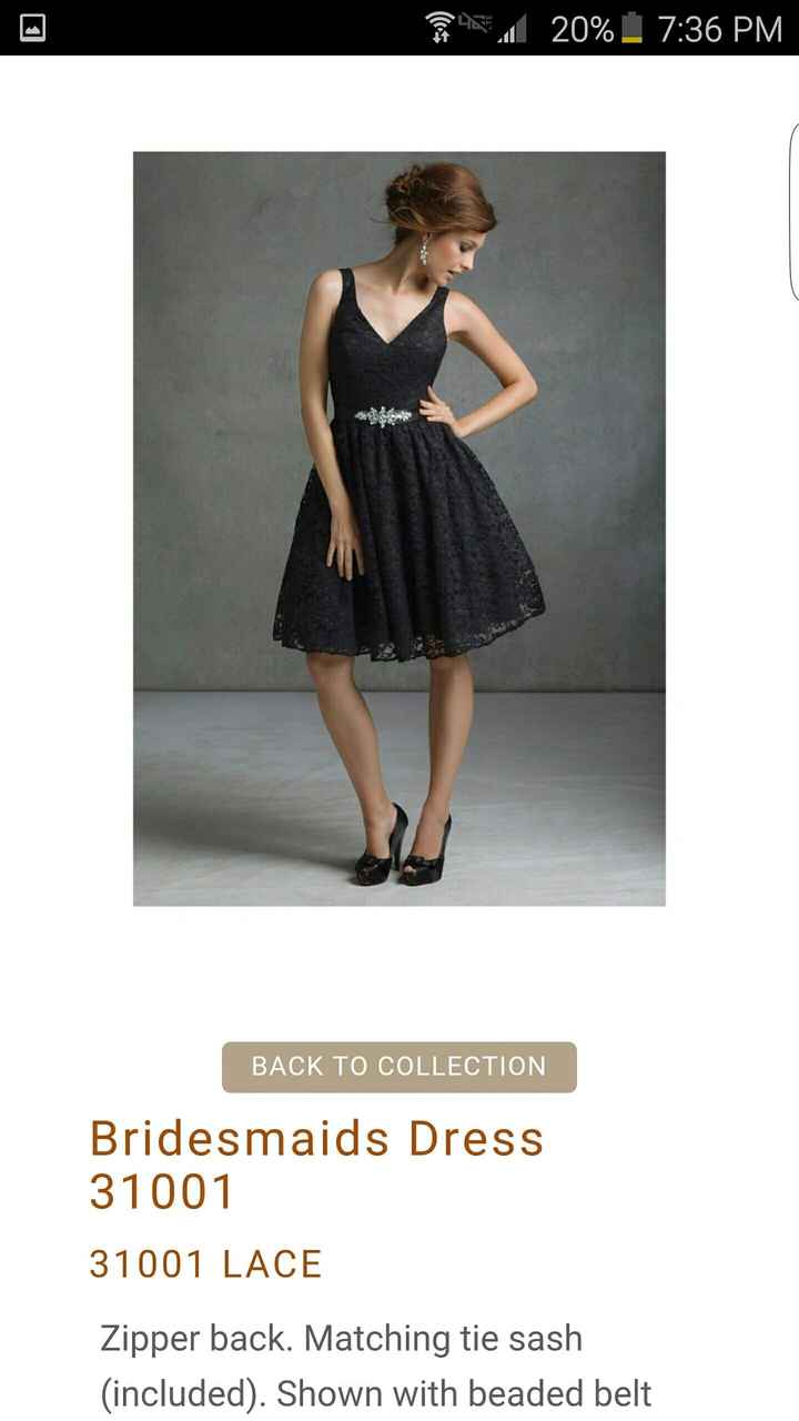 Hard to find a dress