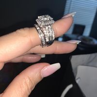 Wedding Ring and Engagement Ring Gap? - 3