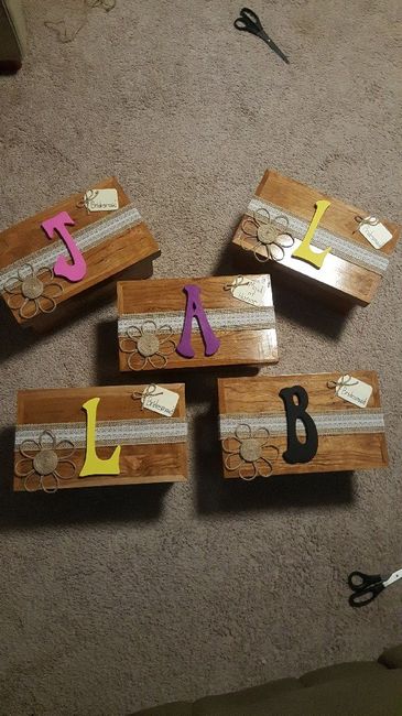 diy bridal party boxes! - 1
