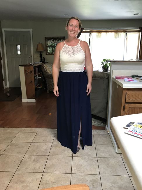 Honest opinion on bridesmaid dress option
