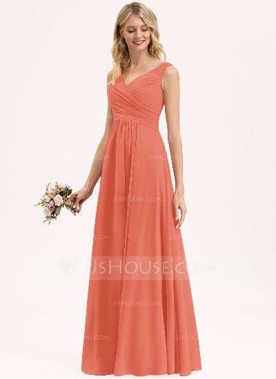 Burnt Orange Bridesmaid Dresses - 3