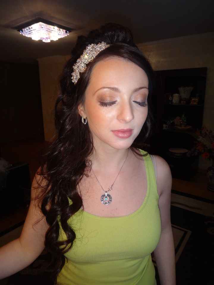 Hair and Makeup trial pics