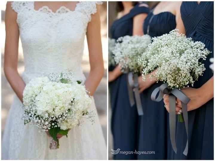 Roses and Babys Breath Floral