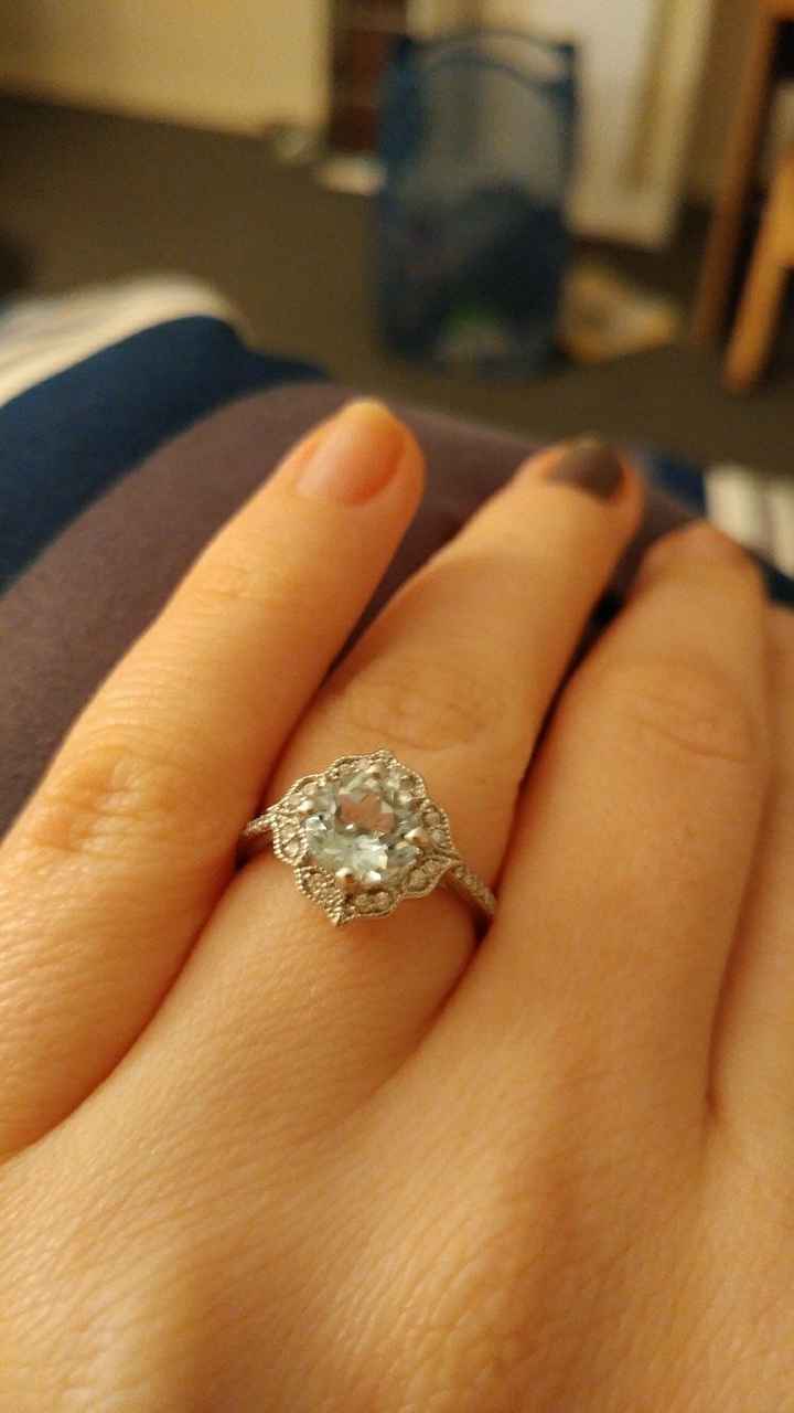 New engagement ring- show me your rings!