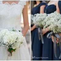 Roses and Babys Breath Floral