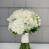 Roses and Babys Breath Floral