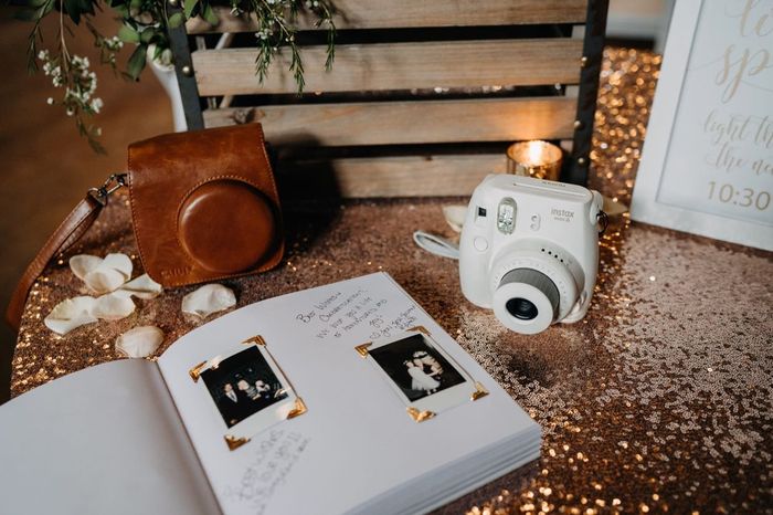 Pros and cons of Polaroid pic guest book - 2