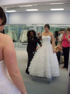 The dress you thought you had to have. And the dress you are wearing/wore on your wedding day