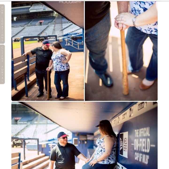 Engagement photo attire