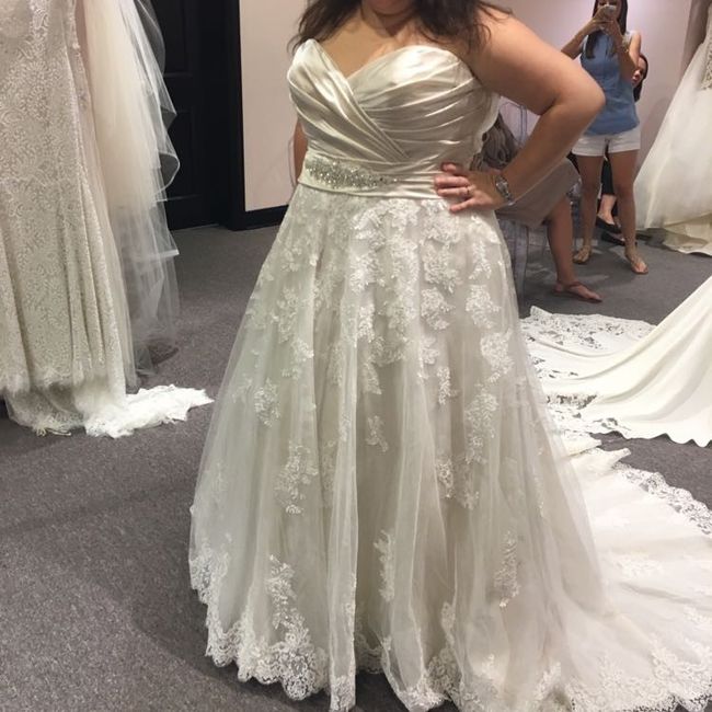 Year and a half out! Also dress debate