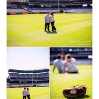 Engagement Photos from Fenway Park-UPDATED with good ones!