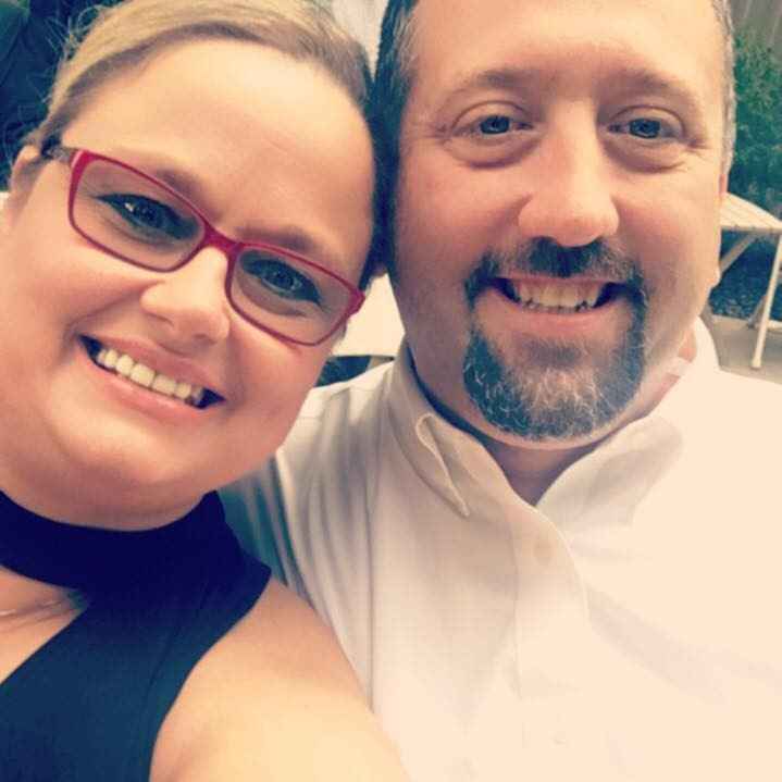 At my cousins wedding a month after our wedding, 