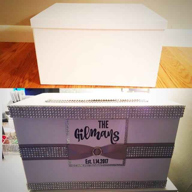 Show me your guest book and card box!!