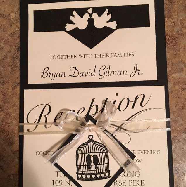 Invitations are hard.....and expensive!