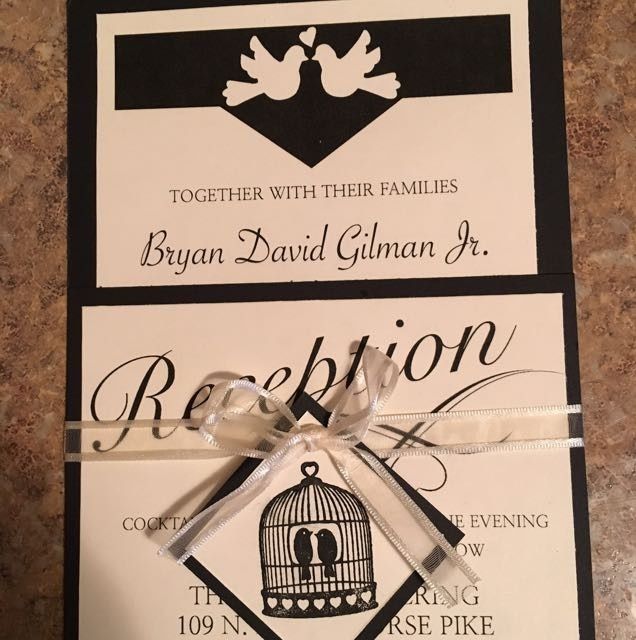 Invitations are hard.....and expensive!