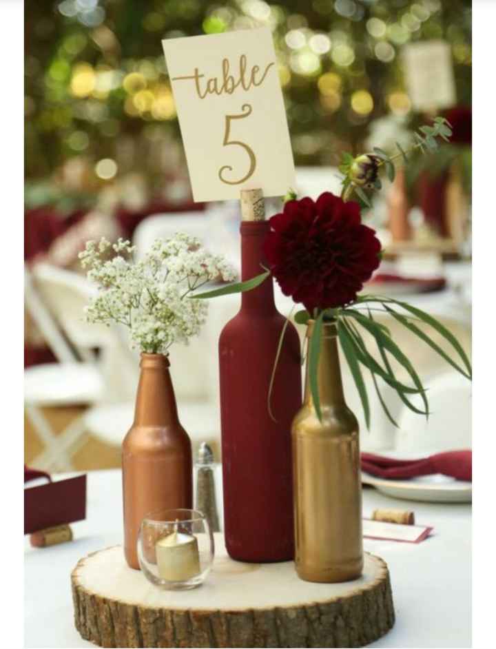 Wine Bottle Centerpieces? - 2