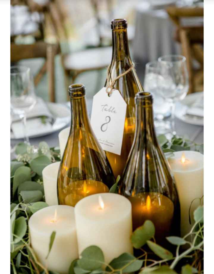 Wine Bottle Centerpieces? - 3