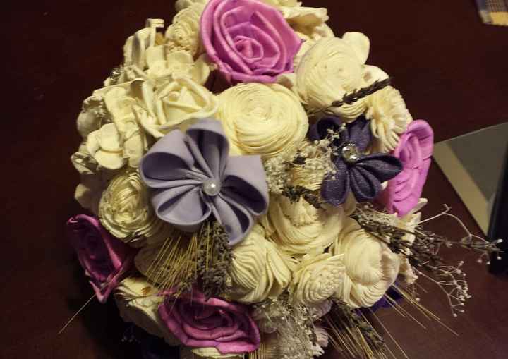 My DIY sola flower bouquet and centerpieces  *pic heavy