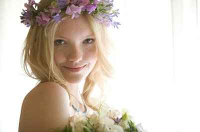 Wedding Day Hair.Flowers,Veil or Both?