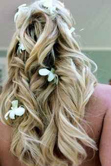 Wedding Day Hair.Flowers,Veil or Both?