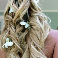 Wedding Day Hair.Flowers,Veil or Both?