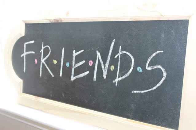 F*R*I*E*N*D*S themed shower!