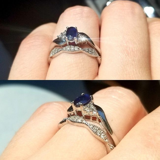 Help me pick a wedding band for my ring? - 1