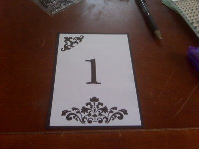 Table Numbers (DIY ppl I need your help)