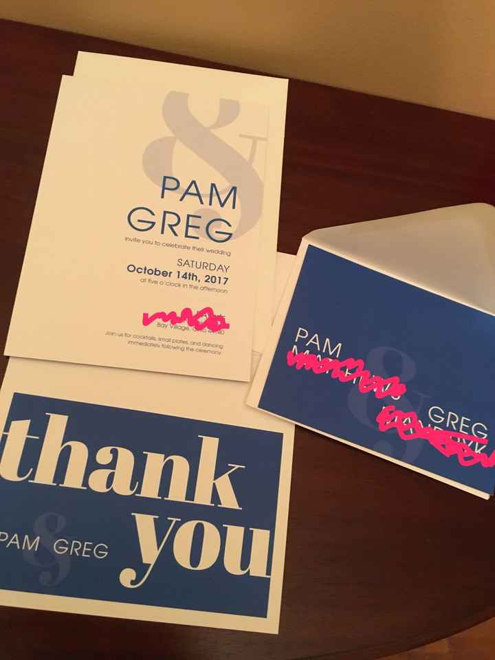 I'll show you mine if you show me yours...invitations, I mean.