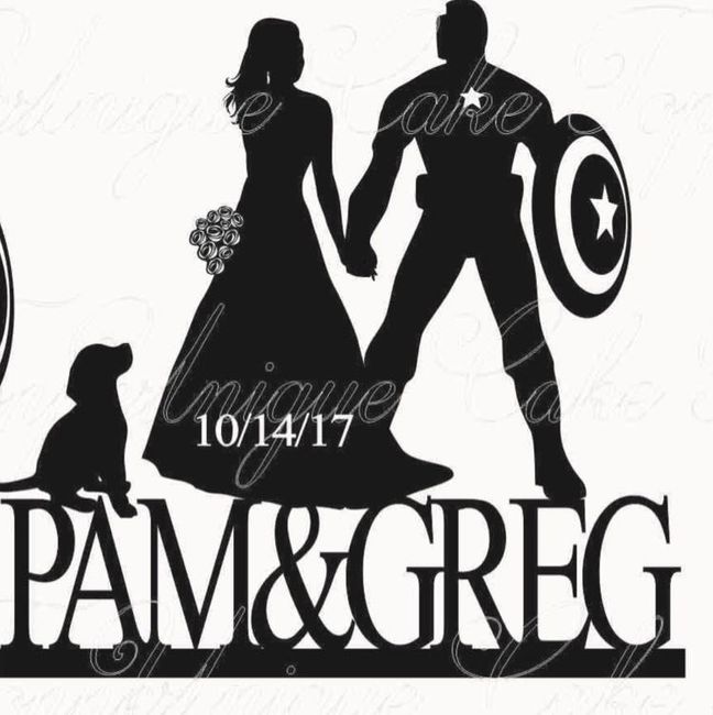 Show me your wedding cake toppers!