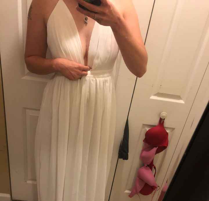 Affordable Beach Wedding Dress - 1