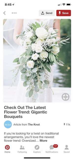 What kind of flowers with my nude & silver dress? 3