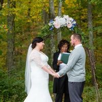 My offiant flipped us off during the ceremony!