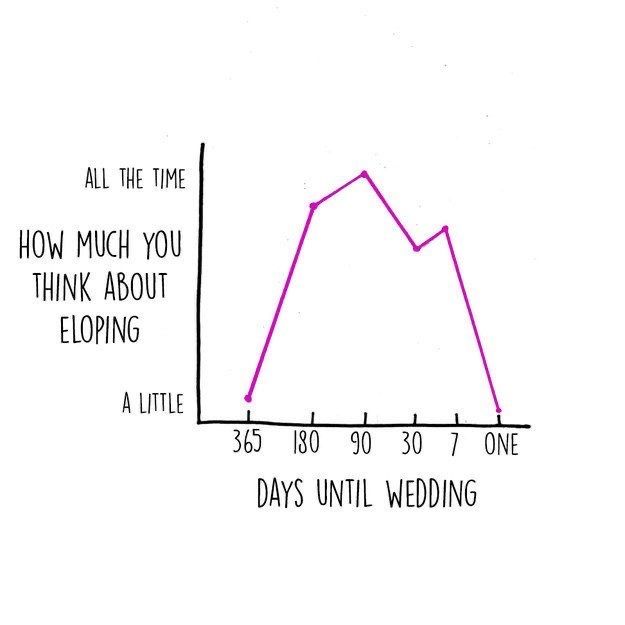 Wedding stress and eloping 1