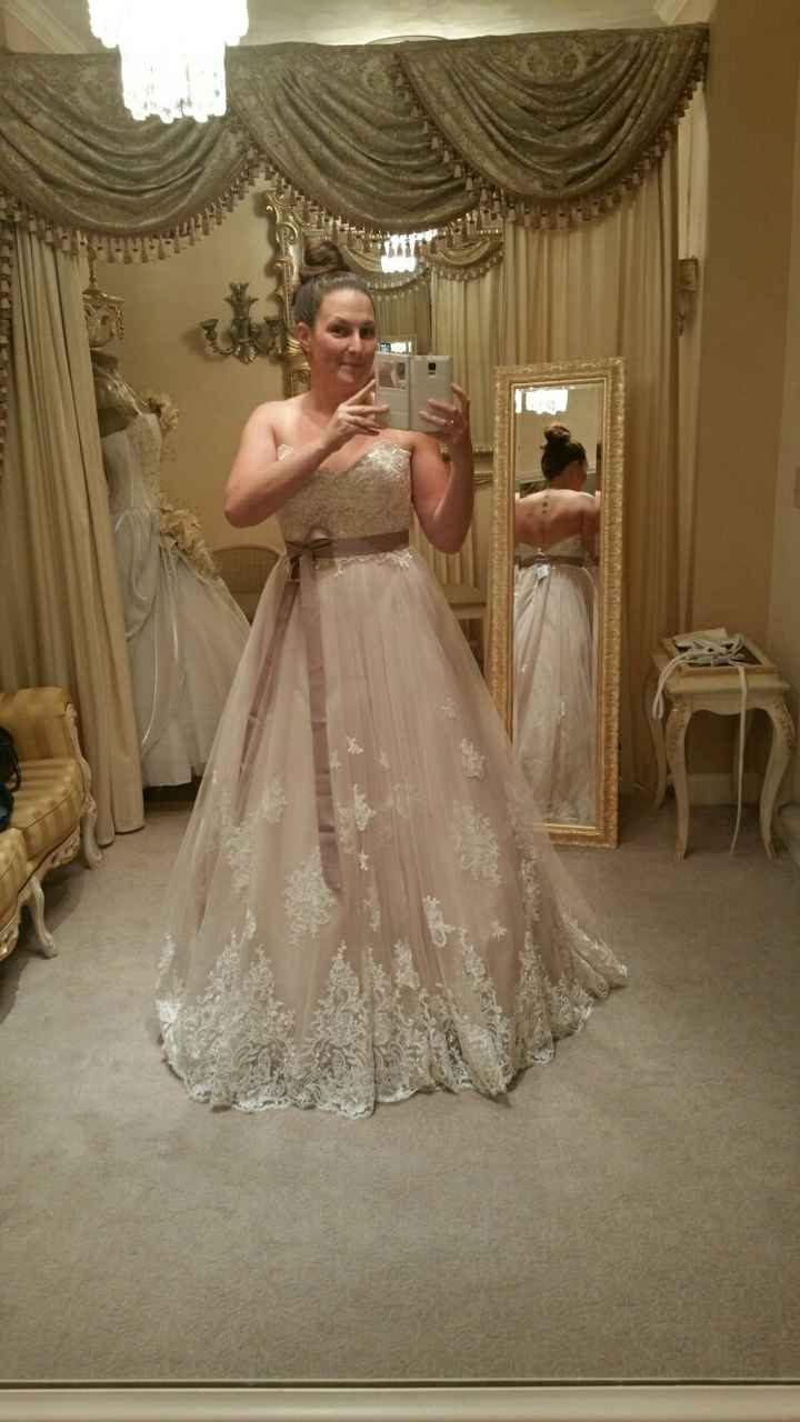 Any plus size brides think they rock their dress better than the model?