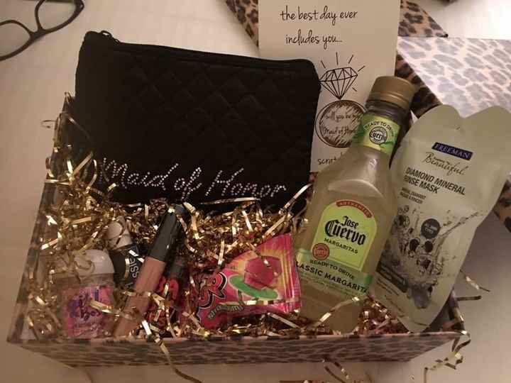 Maid/matron of honor proposal ideas