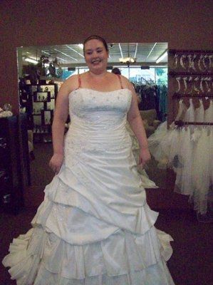 Show me your dress with you vs the model!