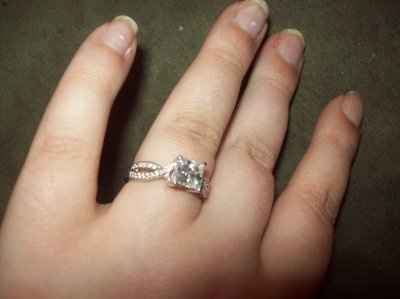 Alright ladies! Let's see those gorgeous rings...