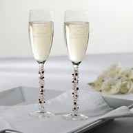 DIY toasting flutes